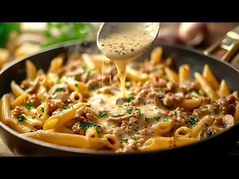 Видео: Невероятно вкусные макароны с фаршем за 15 минут! Самый простой рецепт на ужин!