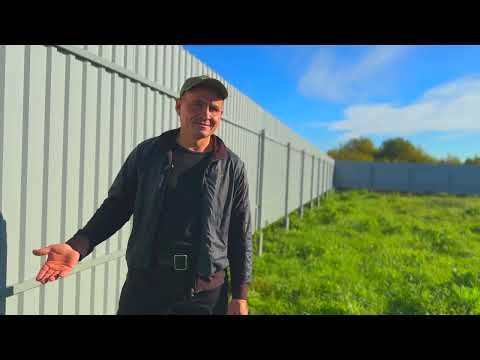 Видео: Каскадное бетонирование столбов: Решение для сложного участка с уклоном 60 см