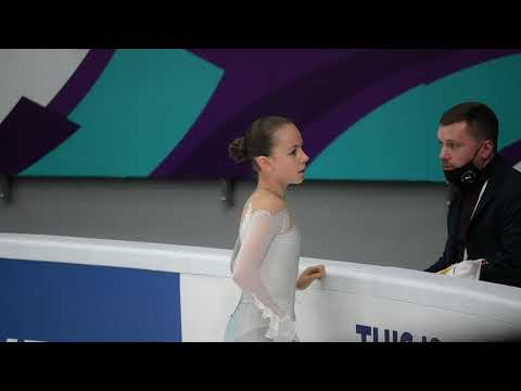 Видео: Елизавета КУЛИКОВА - КП - ЮГП Красноярск 2021 | Elizaveta KULIKOVA - SP - JGP Krasnoyarsk