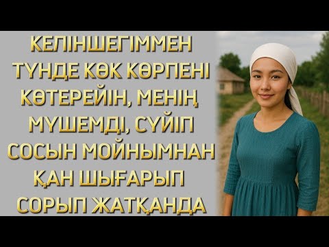 Видео: КЕЛІНШЕГІММЕН ТҮНДЕ КӨК КӨРПЕНІ КӨТЕРУГЕ ҚОРҚАМ, ОНЫҢ СЕБЕБІН БІЛГЕНІМДЕ, ЕСІМНЕН ТАНЫП ҚАЛА 