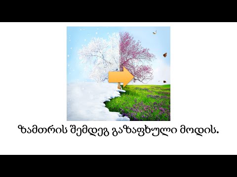 Видео: Зима, весна, лето, осень и снова зима (интуитивный грузинский)