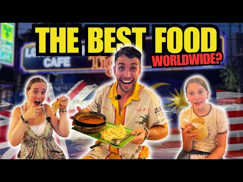 Видео: 🇷🇺 Британская семья посещает малазийского торговца | Это лучшая еда в мире?!