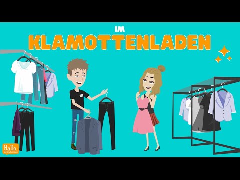 Видео: Учим немецкий язык A1 | Покупка одежды | Лексика и идиомы