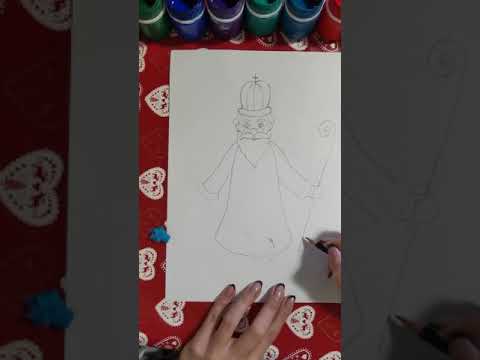 Видео: Малюємо  Святого Миколая