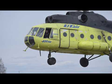 Видео: Ми-8 запуск, взлет, вид из кабины! (Mil-8) launch, takeoff, cockpit view!!!