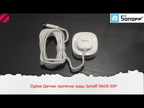 Видео: Необычный Zigbee Датчик протечки от компании Sonoff SNZB-05P