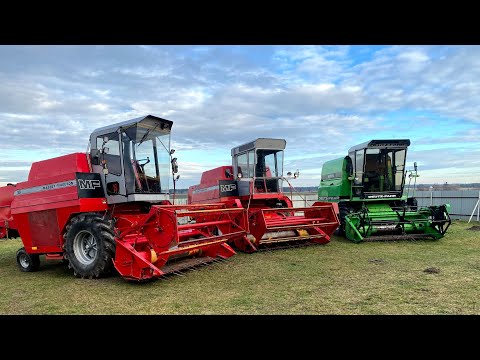 Видео: Міні Комбайни, Massey Ferguson, DEUTZ FAHR свіжа доставка