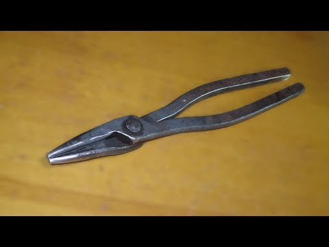 Видео: круглогубцы для кузнечных работ
