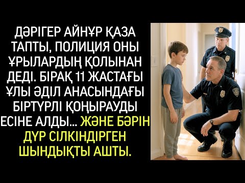 Видео: Ұлын естен тандырған шындық: «Анамды қылмыскерлер емес, басқа біреу өлтірген!»