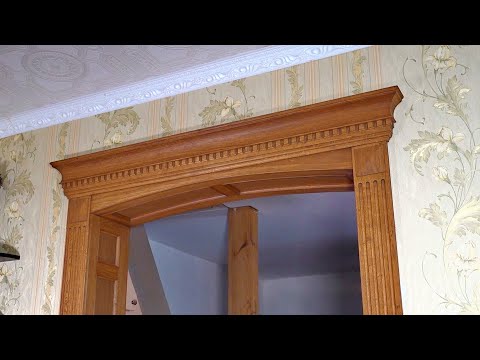 Видео: Завершение проекта! Дубовый портал своими руками. 3 часть