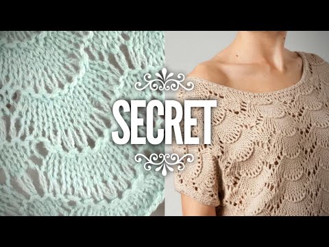 Видео: ТАК ВЫ НЕ ВЯЗАЛИ: КРАСИВЕЙШИЙ УЗОР СРАЖАЕТ НАПОВАЛ! 💖💖💖 CHIC KNITTING PATTERN