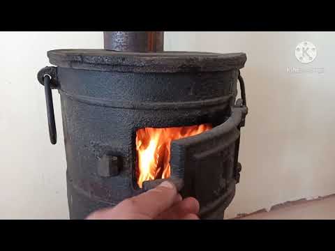 Видео: Армейская печь буржуйка