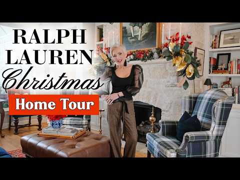Видео: Ностальгический рождественский тур по дому | Стиль Ральфа Лорена — это просто