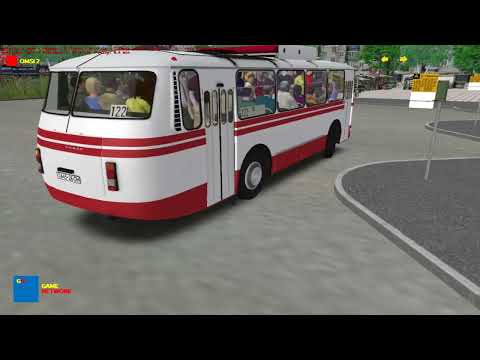 Видео: Omsi 2 "Мичурино 1.8"  Маршрут Nr. 122 (Полностью)
