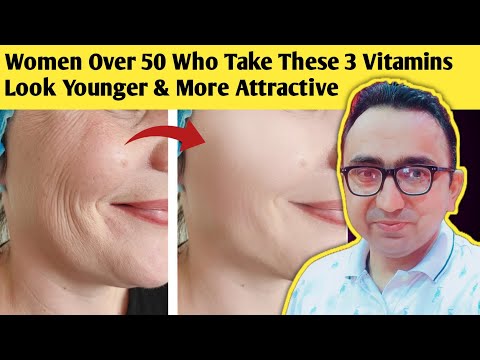 Видео: Женщины старше 50 лет: 3 лучших витамина, которые помогут выглядеть моложе и привлекательнее