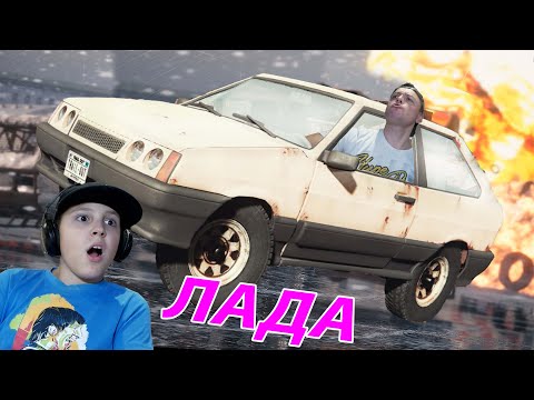 Видео: РЖАВАЯ Восьмерка РАЗНОСИТ Тачки в ДЕРБИ в Trail Out