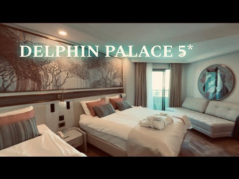Видео: #6 DELPHIN PALACE 5*. UAI. Номер стандарт. Завтрак в отеле