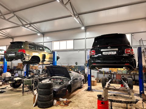 Видео: Разобрали Y62 ПАТРОЛ на оцинковку рамы и сравниваем его с land Cruser 200