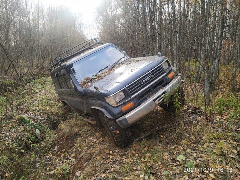 Видео: В одну машину через лес. Прадо 78.