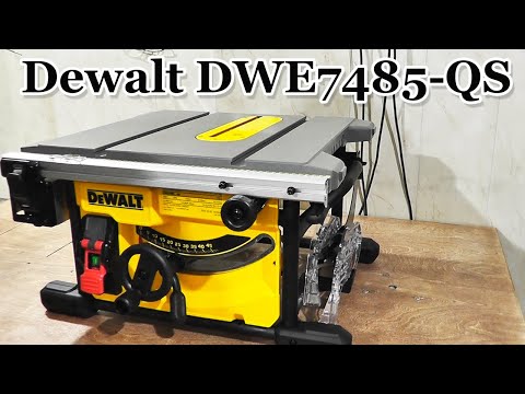 Видео: Пила настольная DeWALT DWE 7485