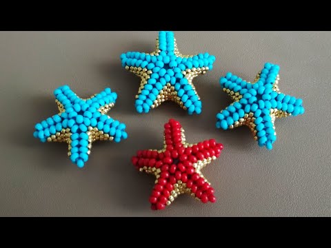 Видео: Звезда из бисера. МК. Bead star