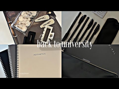 Видео: BACK TO SCHOOL 2025 | *как первокурсницы Юургу* распаковка канцелярии к университету с wb и ozon