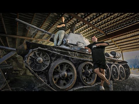 Видео: ТАНК ЗАБЫТЫЙ В АНГАРЕ! Оживляем после 17 лет простоя...