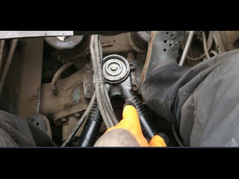 Видео: Лучевая тяга Ман F90, на месте шар не запрессовать!