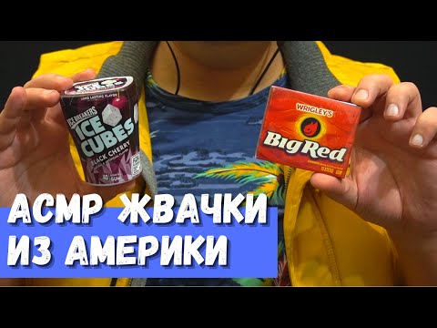 Видео: АСМР Жвачки из Америки