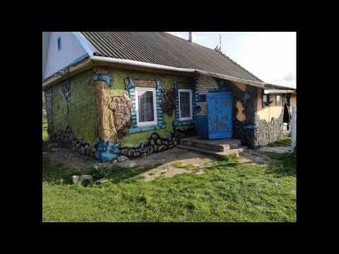 Видео: Оформление фасада дома  декоративный   камень   углы дома  в  форме  дерева Два мастера Александра