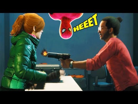 Видео: Человек паук Мэри Джей в ОПАСНОСТИ! Прохождения игры как   Marvel's Spider Man #21