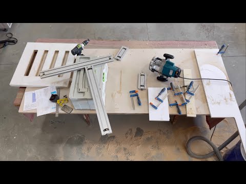 Видео: Изготовление кухни. Фрезеровка ЛДСП. Шаблоны Parettool.