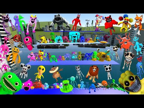 Видео: Спартанец пинает новый сад семьи Банбан в затопленном городе Проклятая Поппи Сирена Хагги в Garry...