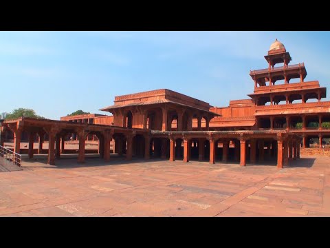 Видео: Фатехпур-Сикри. Индия. Work in progress. Fatehpur Sikri