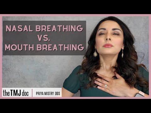 Видео: Носовое дыхание против дыхания ртом - Прия Мистри, доктор медицинских наук (документ по ВНЧС) #tmj