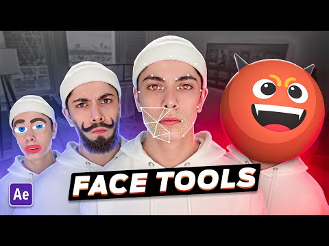 Видео: AE Face Tools - Эффекты, маски, замена лиц | After Effects