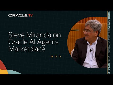 Видео: Oracle AI Agents Marketplace: инновации следующего уровня в Fusion-приложениях на Oracle TV на ко...