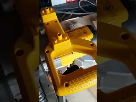 Видео: плавный пуск и отключение динамического тормоза на dewalt  dws 713 ks