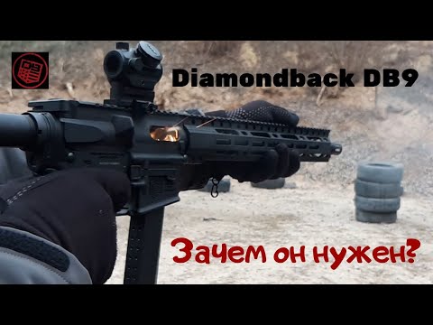 Видео: Обзор карабина Diamondback DB9 9х21. Карабин в пистолетном калибре (PCC)