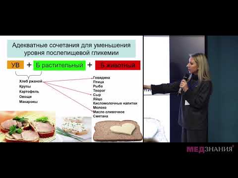 Видео: Диетотерапия СД 2 типа
