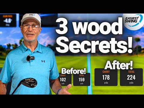 Видео: Опытный гольфист ДОБАВИЛ БОЛЕЕ 50 ЯРДОВ к 3-Вуду со скорости 70 миль в час!