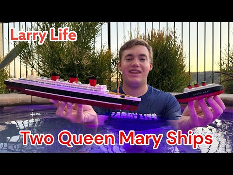 Видео: Ларри Лайф: два корабля «Queen Mary» тонут! 🚢