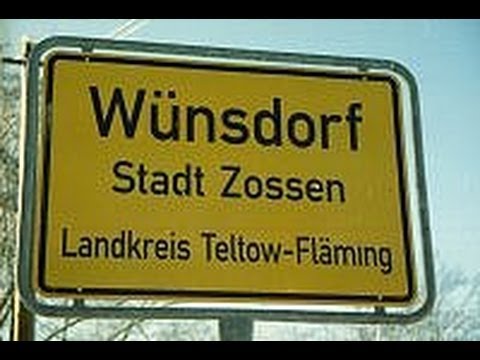 Видео: Wunsdorf-Вюнсдорф: уникальный клип о городке. 1994 год.