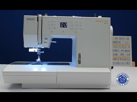 Видео: Pfaff Passport 3.0 — маленький и легкий, но очень мощный!
