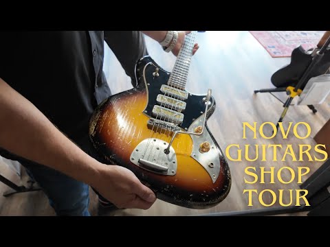 Видео: ✅Взгляд на Novo Guitars с CME: Serus, Miris и кастомные сборки | Отделка, PLEK, реликвии и редкие...