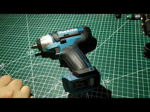 Видео: Аккумуляторный гайковерт Makita TW140DZ