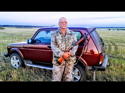 Видео: Утка прет дуром - садится прям в скрадок! Охота с папой на полосе.  Охота на утку 2023.
