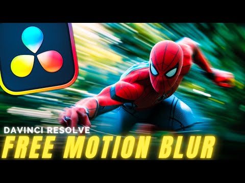 Видео: Добавить Motion Blur в DaVinci Resolve БЕСПЛАТНО | Урок