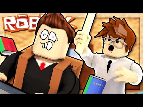 Видео: Побег из школы в Roblox!!!