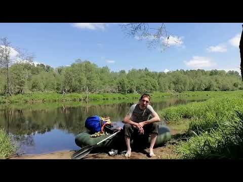 Видео: Сплав по р. Угра. 🐳 с. Знаменка - г. Юхнов. 🦈 Начало...